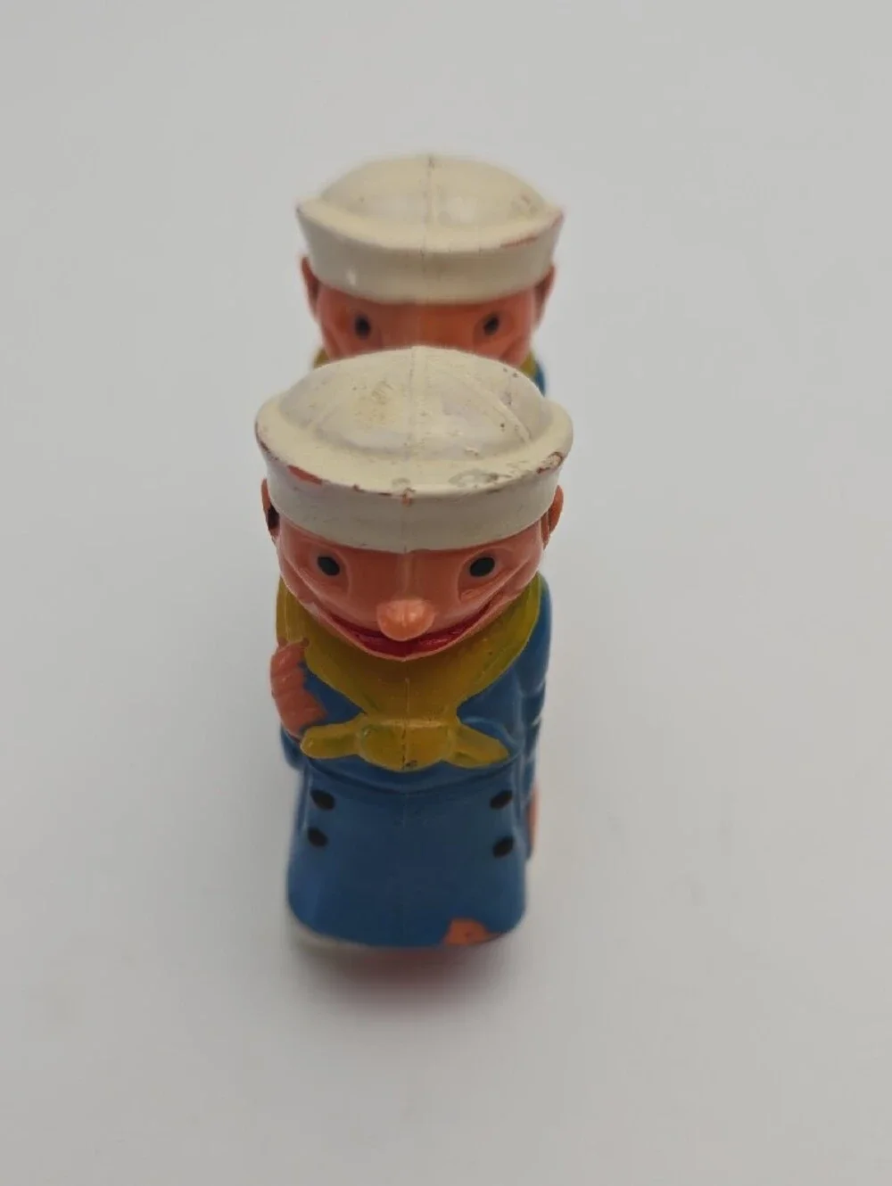 Vintage 60's Louis Marx Navy SAILORS Plastic Ramp Walker Toy Hong Kong